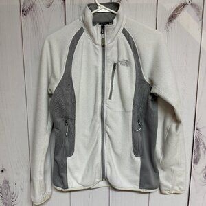 The North‎ Face Summit Series Polartec Fleece Women’s M White/Gray GUC